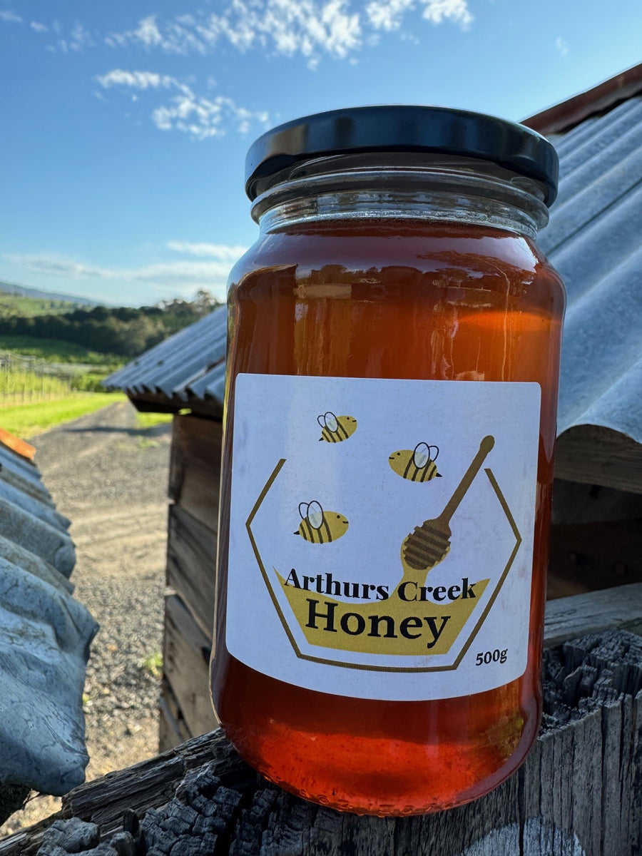 Arthurs Creek Honey 500gm Jar AC Hut